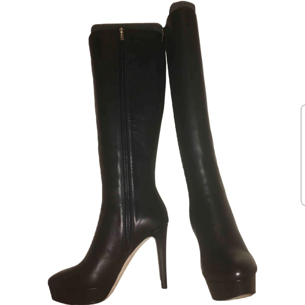 Jimmy choo Mara leather boots size 37.5